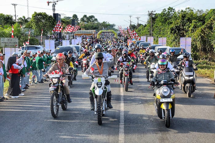 Pembangunan Infrastruktur, Sahbirin Noor Resmikan Jalan Tol