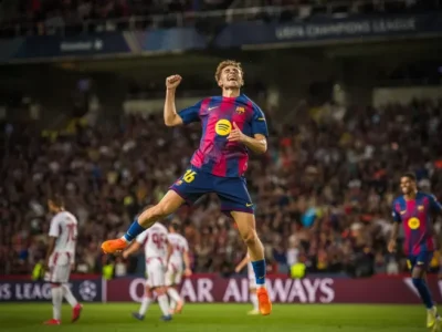 Barcelona Pesta Gol Ke Gawang Olympiacos: Laga Villarreal