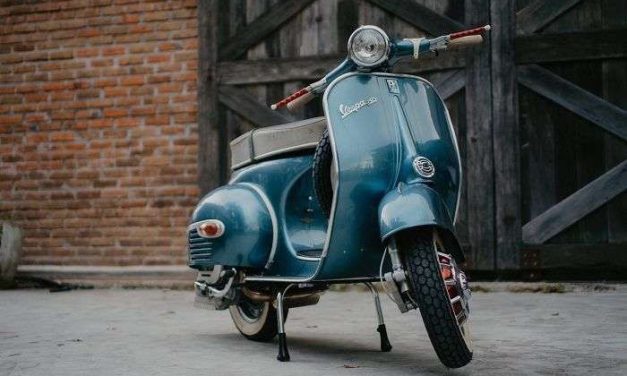 Vespa Kongo Memiliki Nilai Sejarah, Banyak Di Cari Kolektor